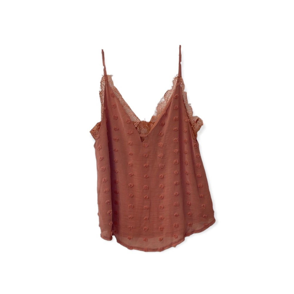 Mauve tank top size M